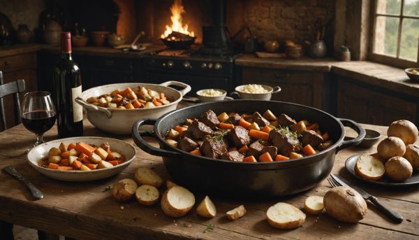 Quel vin délicieux pour accompagner un navarin d'agneau ?